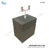 Aer Sampling product image K-160 usepa method 7 flask kit viewed from left head top