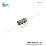 Aer Sampling product image K-191 16mm nozzle fittings kit viewed from left head top
