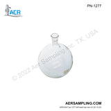Aer Sampling product image PN-1277 Round Bottom Flask viewed from left head top