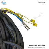 Aer Sampling product image PN-1379 100ft Umbilical Cable Assembly viewed from top mid