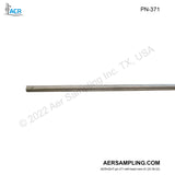 Aer Sampling product image PN-371 6ft sus probe liner type b assembly viewed from left head