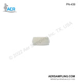 Aer Sampling product image PN-439 5/8 inch PTFE Single Ferrule viewed from left