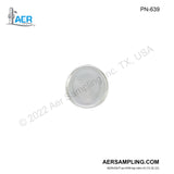 Aer Sampling product image PN-639 petri dish glass 3 inch viewed from top