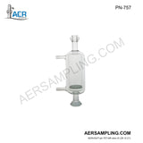 Aer Sampling product image PN-757 resin trap viewed from left