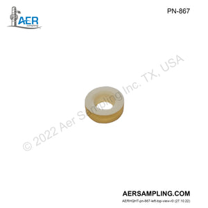 Aer Sampling product image PN-867 Silicone Sealing Ring viewed from left top