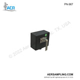 Aer Sampling product image PN-967 Handy Power Box Assembly with Support viewed from right tail top